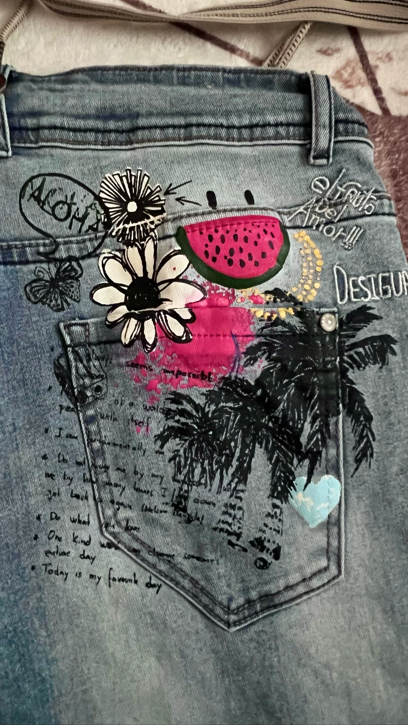 Desigual denim overalls pants – photo 9